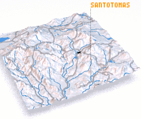 3d view of Santo Tomás