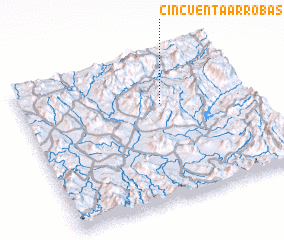 3d view of Cincuenta Arrobas