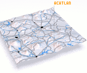 3d view of Acatlán