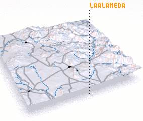 3d view of La Alameda