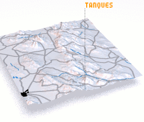 3d view of Tanques