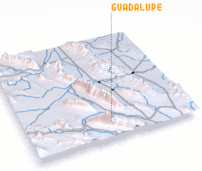 3d view of Guadalupe