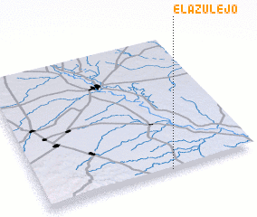 3d view of El Azulejo