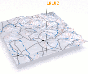 3d view of La Luz