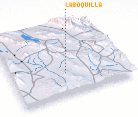 3d view of La Boquilla