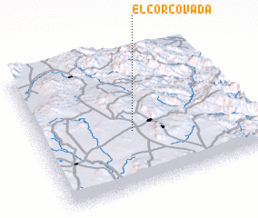 3d view of El Corcovada