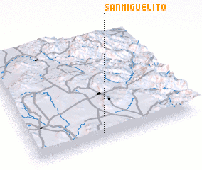 3d view of San Miguelito