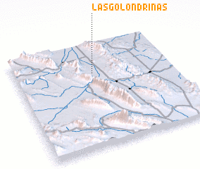 3d view of Las Golondrinas