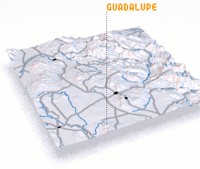 3d view of Guadalupe