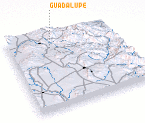 3d view of Guadalupe