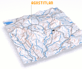 3d view of Agostitlán