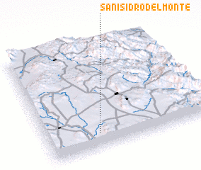 3d view of San Isidro del Monte