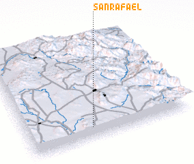 3d view of San Rafael