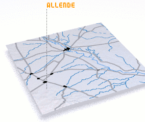 3d view of Allende
