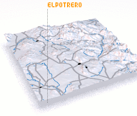 3d view of El Potrero