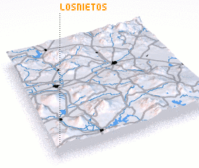 3d view of Los Nietos