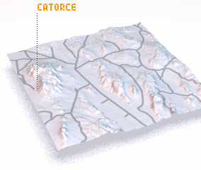 3d view of Catorce