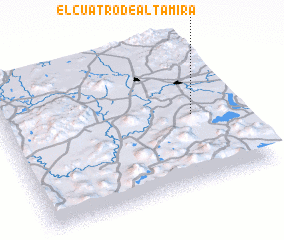 3d view of El Cuatro de Altamira