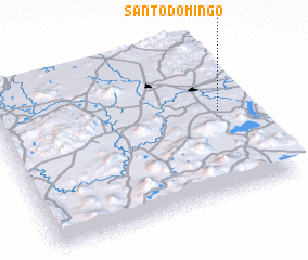 3d view of Santo Domingo