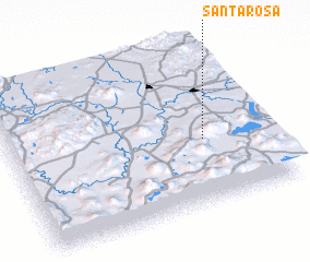 3d view of Santa Rosa