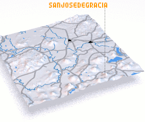 3d view of San José de Gracia