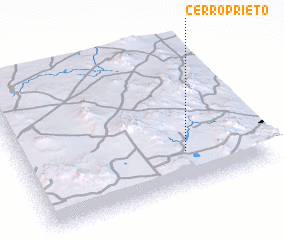 3d view of Cerro Prieto