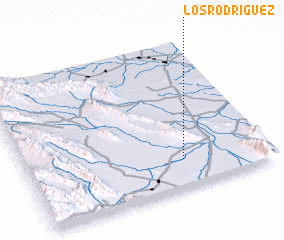 3d view of Los Rodríguez