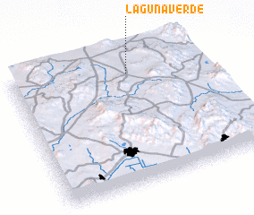 3d view of Laguna Verde