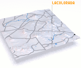 3d view of La Colorada