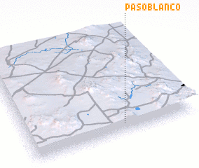 3d view of Paso Blanco