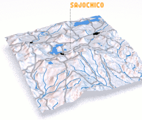 3d view of Sajo Chico