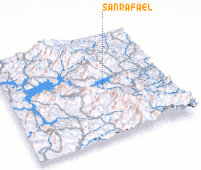 3d view of San Rafael