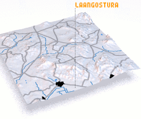 3d view of La Angostura
