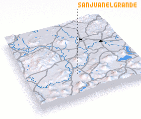 3d view of San Juan El Grande