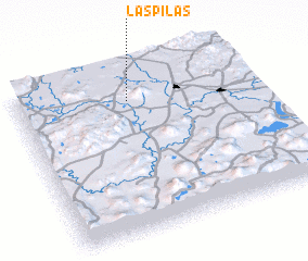 3d view of Las Pilas