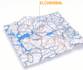 3d view of El Cuirindal