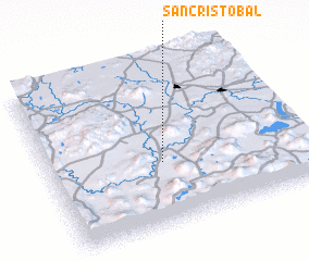 3d view of San Cristóbal