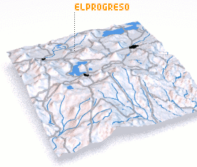 3d view of El Progreso