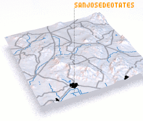 3d view of San José de Otates