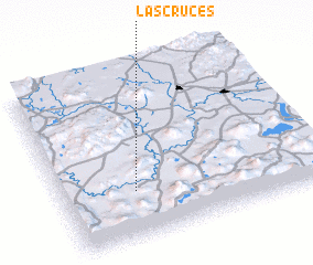 3d view of Las Cruces