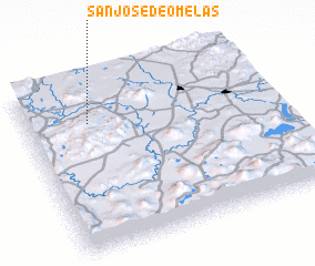 3d view of San José de Omelas