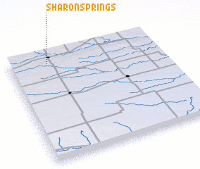 3d view of Sharon Springs