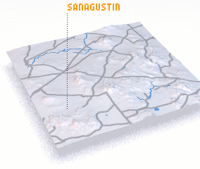 3d view of San Agustín