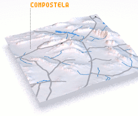 3d view of Compostela