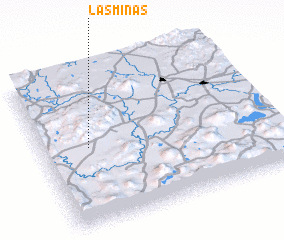 3d view of Las Minas