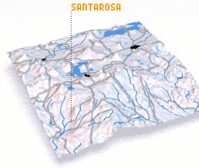 3d view of Santa Rosa