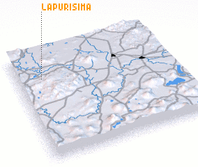 3d view of La Purísima