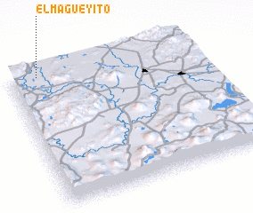 3d view of El Magueyito