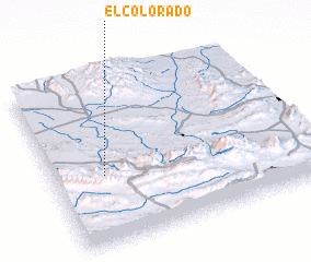 3d view of El Colorado