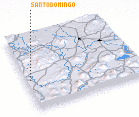 3d view of Santo Domingo